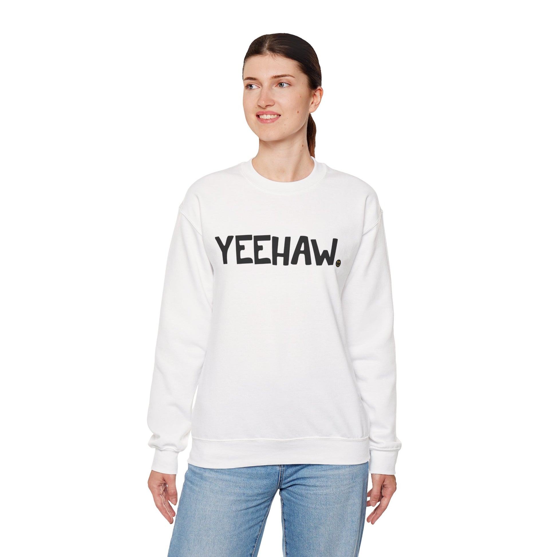YEEHAW Happy Tee (Sweatshirt)  Sweatshirt  HAPPY TEES® BRAND