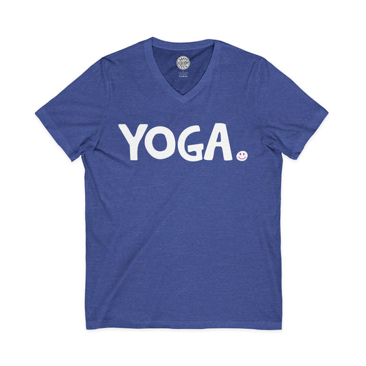 YOGA Happy Tee (V-Neck)