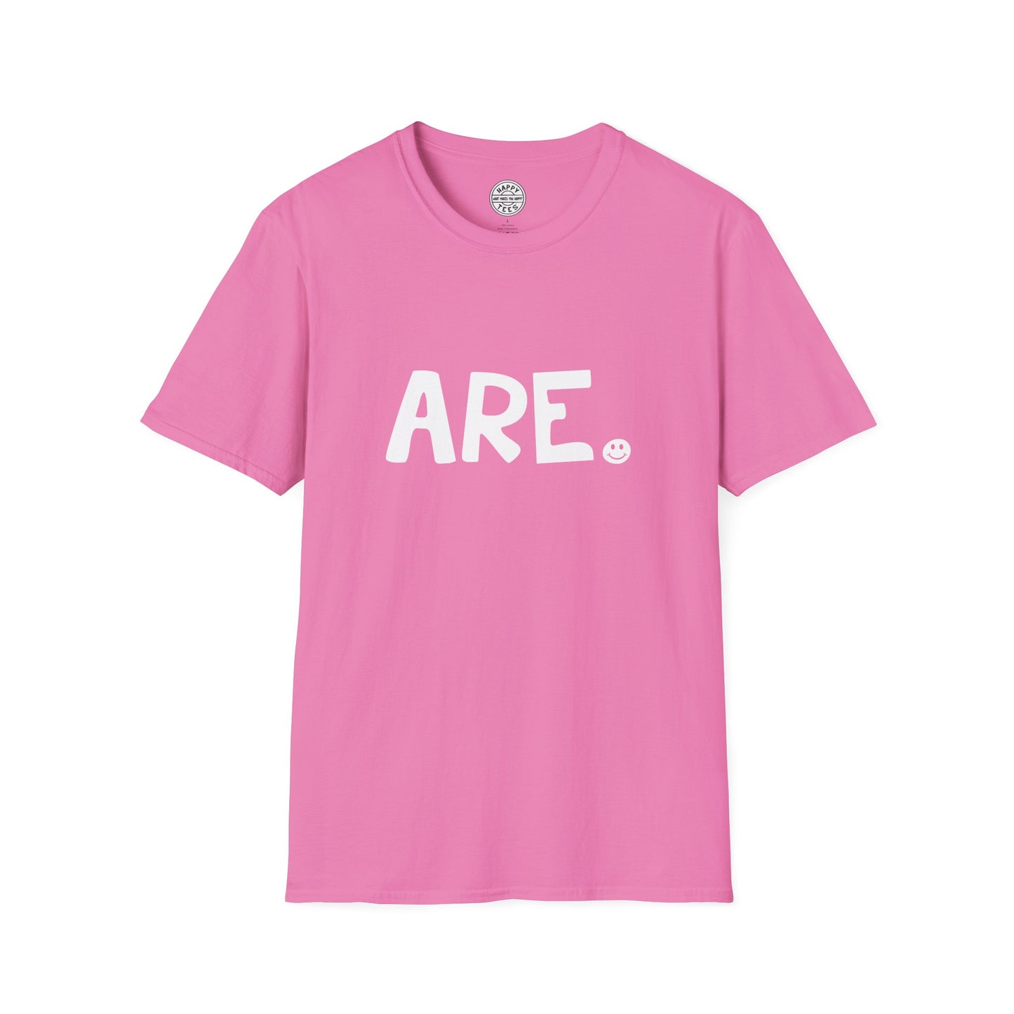 ARE Happy Tee (Breast Cancer)  T-Shirt  HAPPY TEES® BRAND