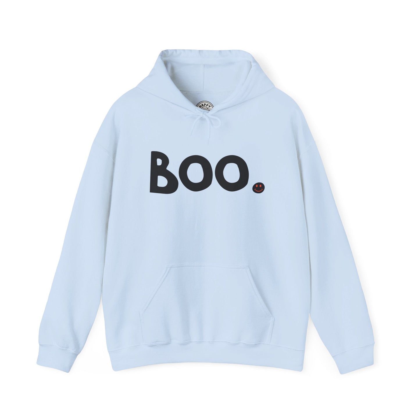 BOO Happy Tee (Hoodie)  Hoodie 2XL / Light Blue HAPPY TEES® BRAND
