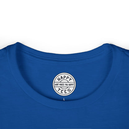 BIKE Happy Tee (Women's Tee)  T-Shirt  HAPPY TEES® BRAND
