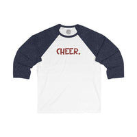 CHEER Happy Tee (Long Sleeve Baseball Tee)