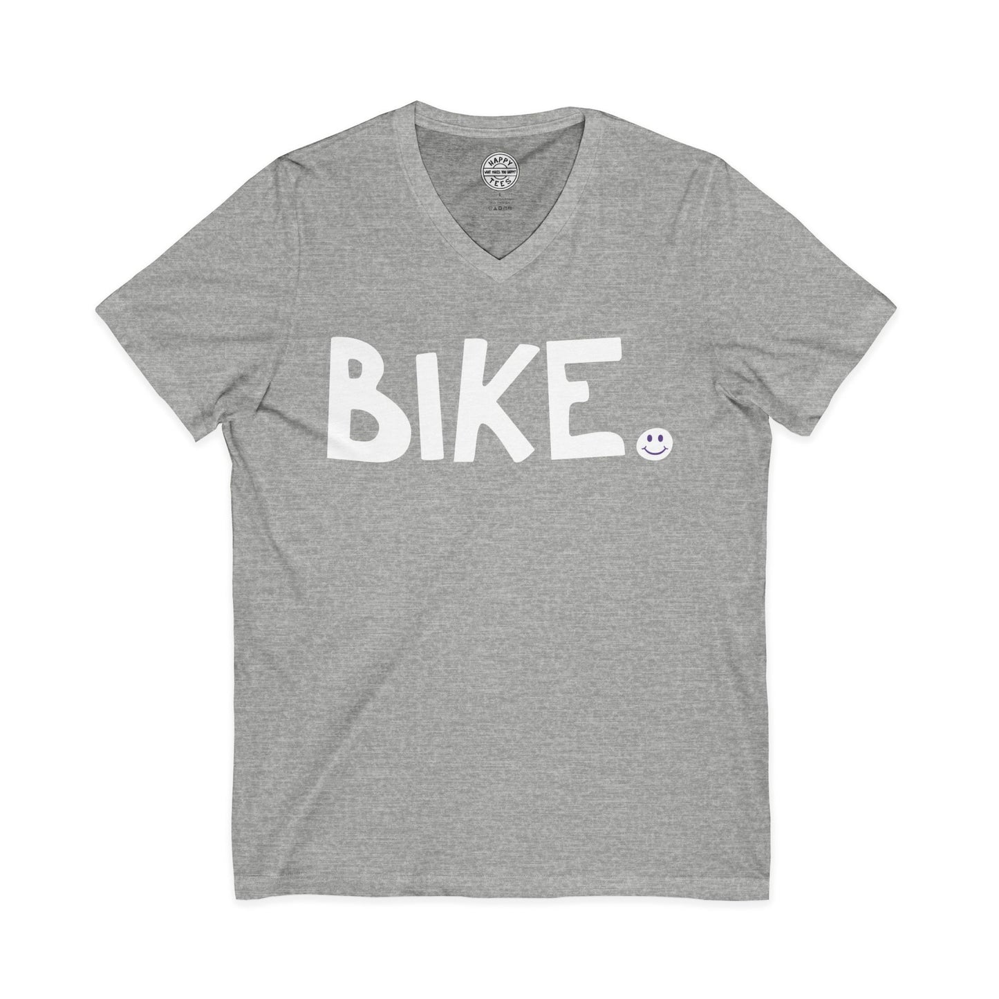 BIKE Happy Tee (V-Neck)  V-neck  HAPPY TEES® BRAND