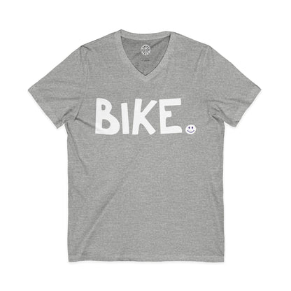 BIKE Happy Tee (V-Neck)  V-neck  HAPPY TEES® BRAND