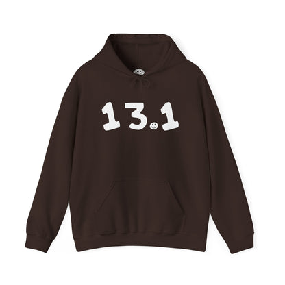 13.1 Happy Tee (Hoodie)  Hoodie 2XL / Dark Chocolate HAPPY TEES® BRAND