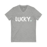 LUCKY Happy Tee (V-Neck) Printify