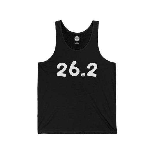 26.2 Happy Tee (Tank Top)  Tank Top 2XL / Black HAPPY TEES® BRAND