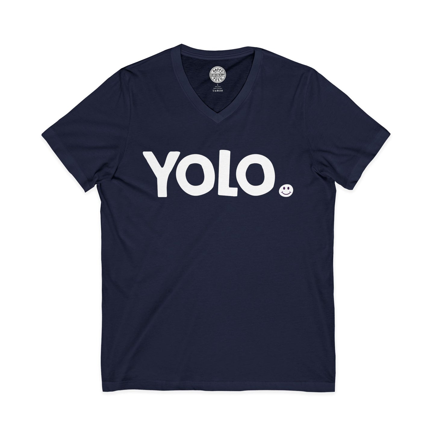 YOLO Happy Tee (V-Neck)