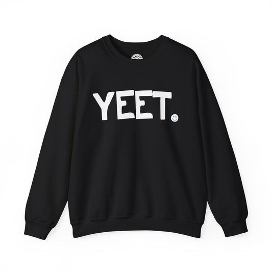 YEET Happy Tee (Sweatshirt)  Sweatshirt Black / 2XL HAPPY TEES® BRAND