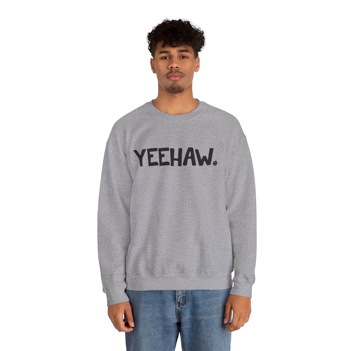 YEEHAW Happy Tee (Sweatshirt)  Sweatshirt  HAPPY TEES® BRAND