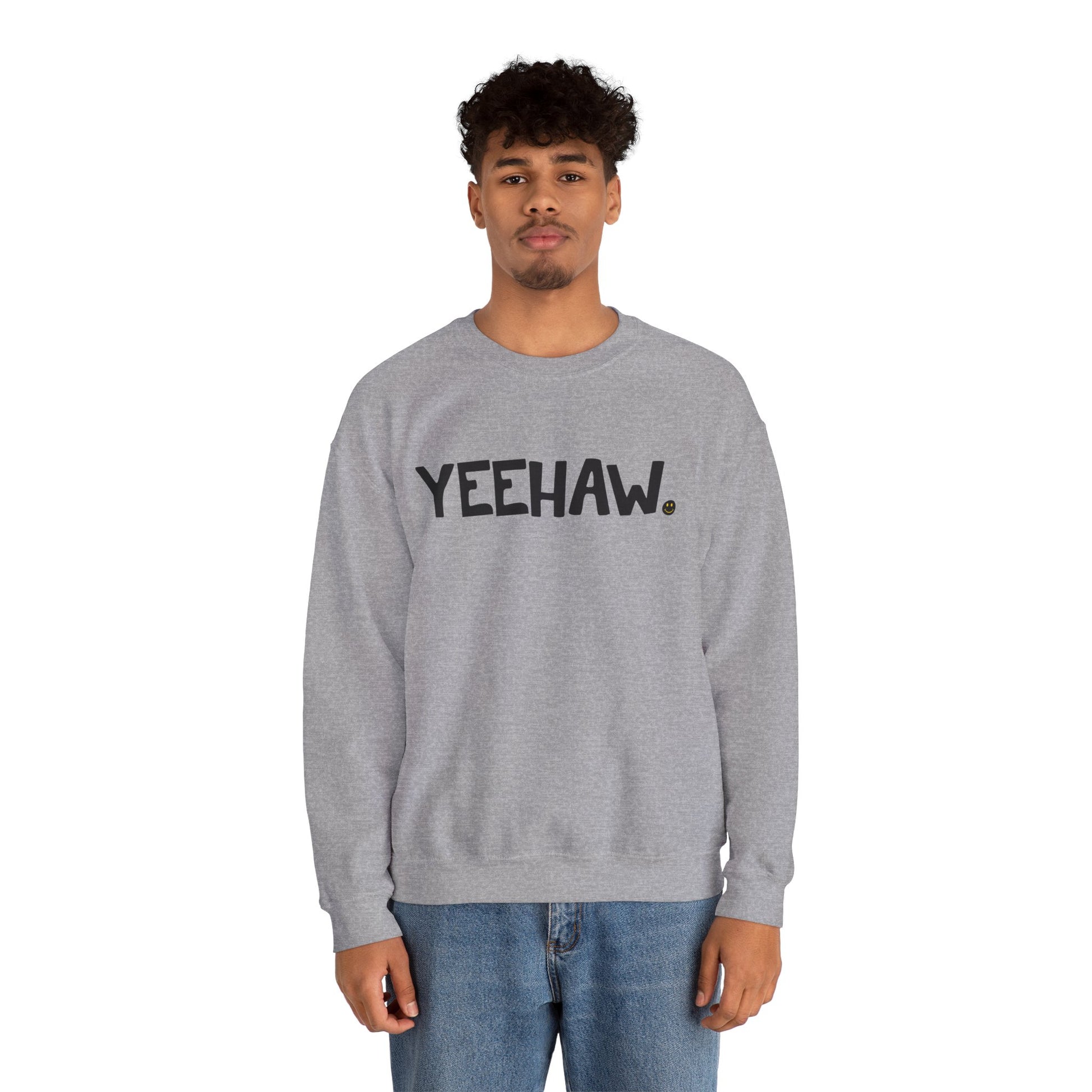YEEHAW Happy Tee (Sweatshirt)  Sweatshirt  HAPPY TEES® BRAND