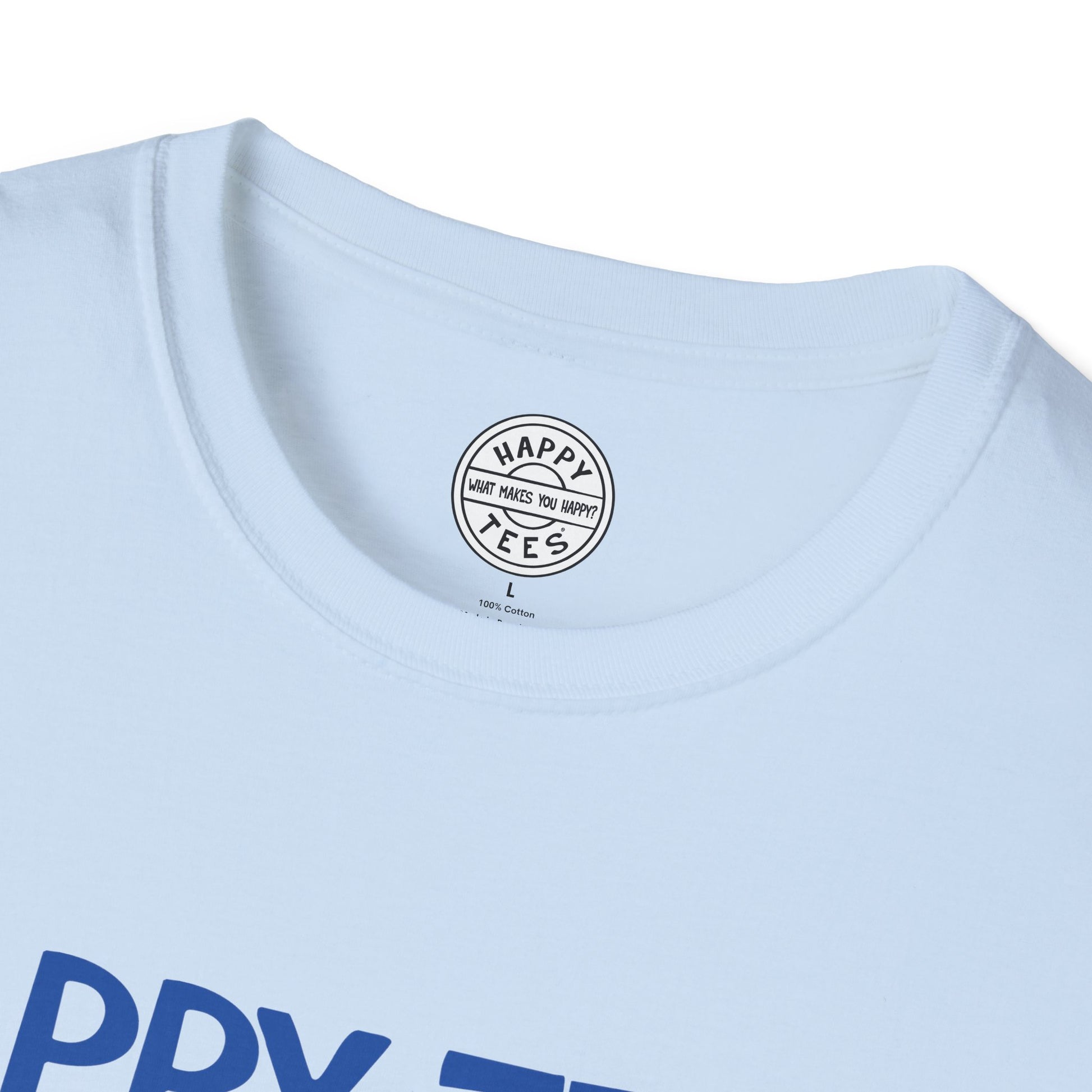 Happy Tees® T‑Shirt (with front logo)  T-Shirt  HAPPY TEES® BRAND