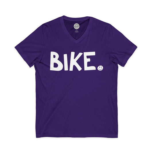 BIKE Happy Tee (V-Neck)