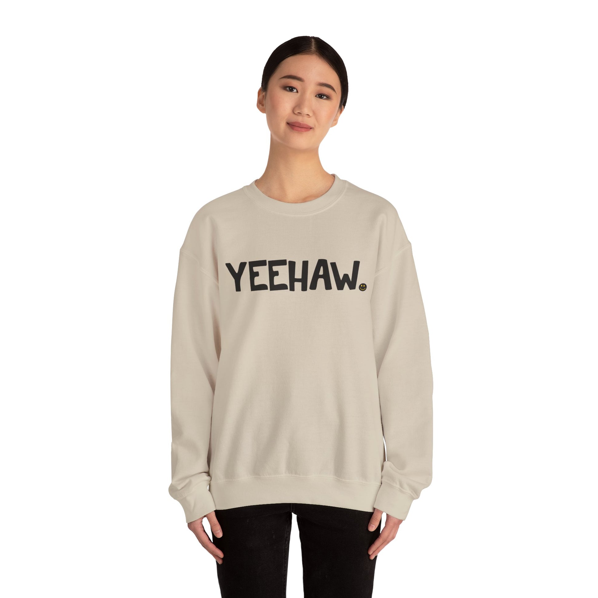 YEEHAW Happy Tee (Sweatshirt)  Sweatshirt  HAPPY TEES® BRAND