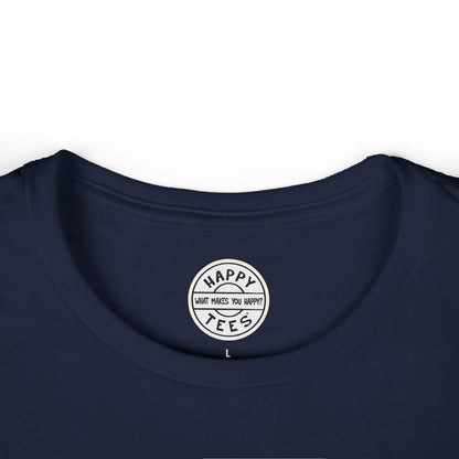 BIKE Happy Tee (Women's Tee)  T-Shirt  HAPPY TEES® BRAND
