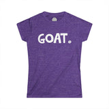 GOAT Happy Tee (Women's Tee)  T-Shirt Heather Purple / 2XL HAPPY TEES® BRAND