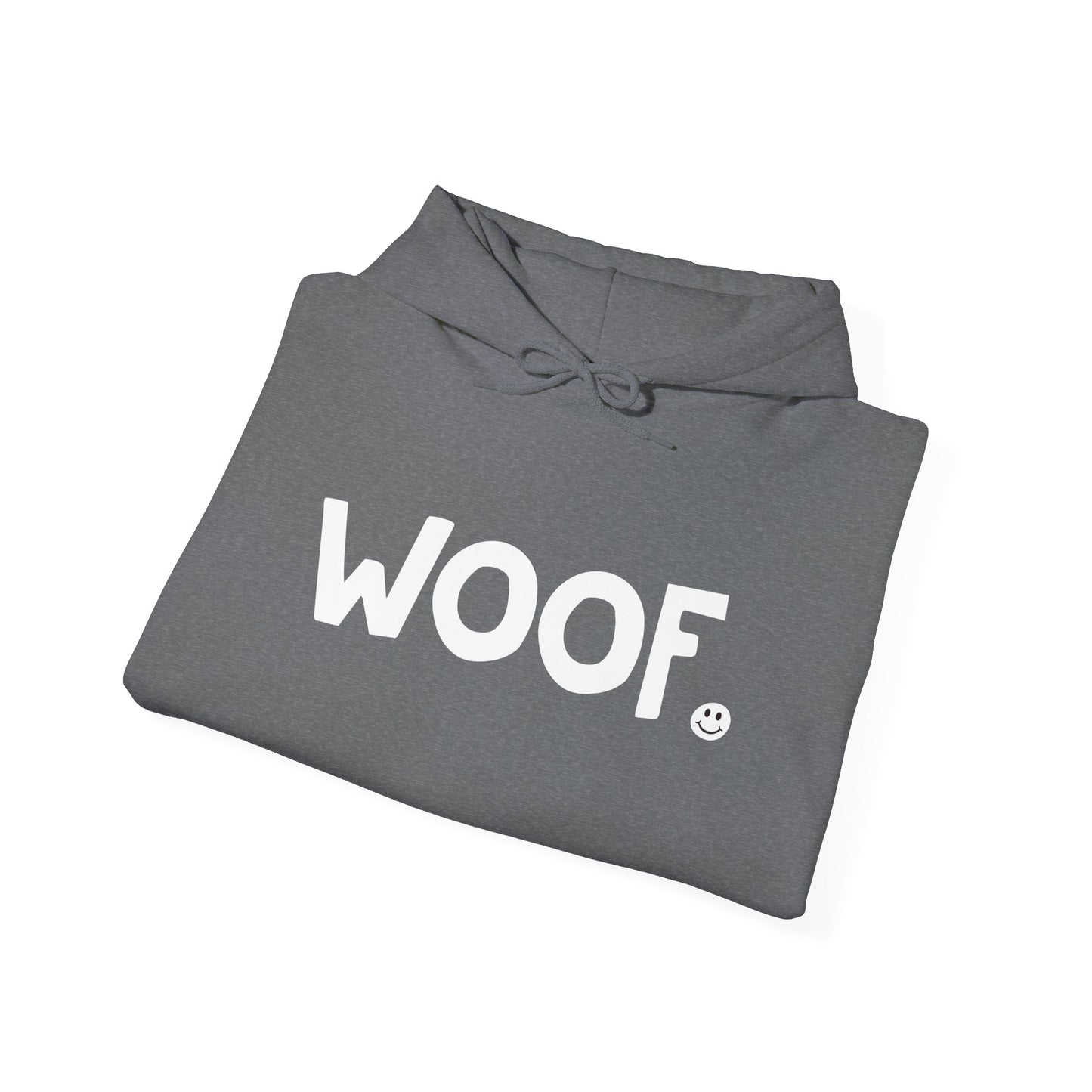 WOOF Happy Tee (Hoodie)  Hoodie  HAPPY TEES® BRAND