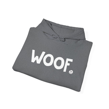 WOOF Happy Tee (Hoodie)  Hoodie  HAPPY TEES® BRAND