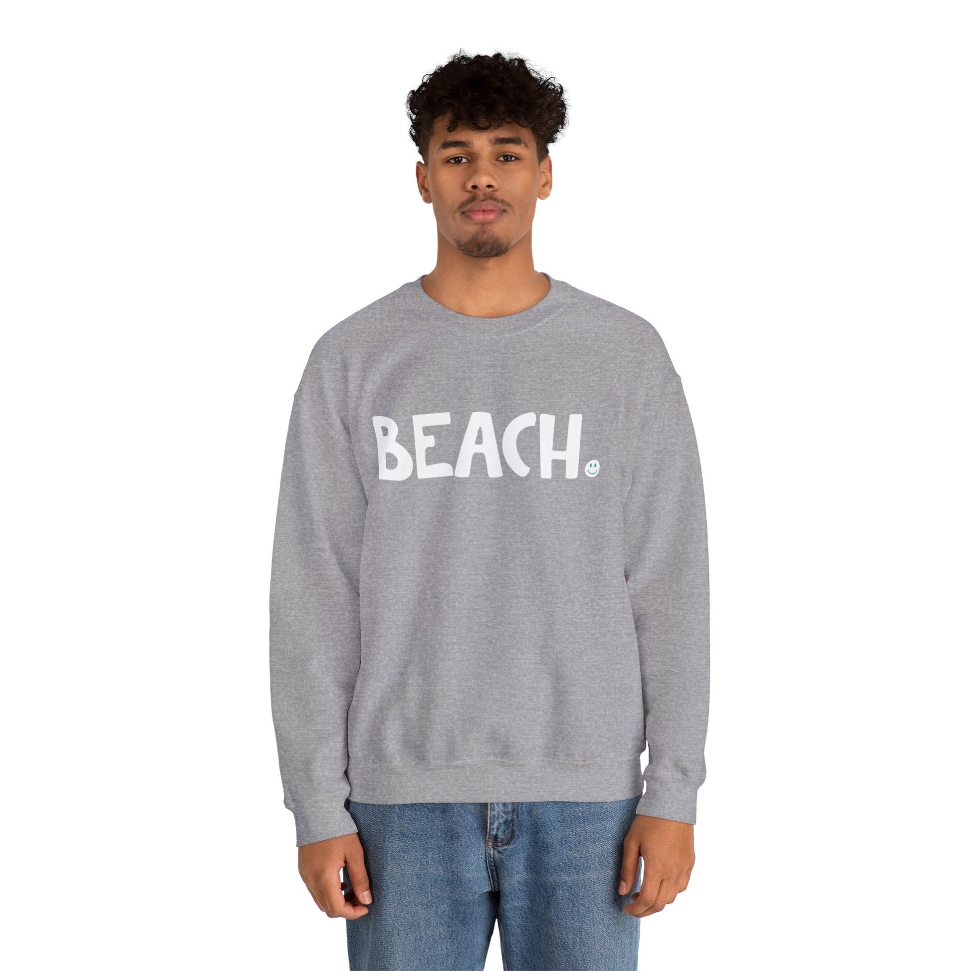BEACH Happy Tee (Sweatshirt) Printify