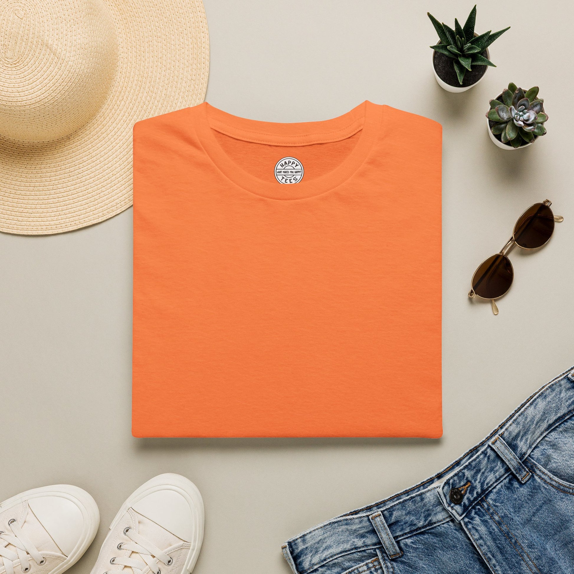 BASIC Happy Tee  T-Shirt  HAPPY TEES® BRAND