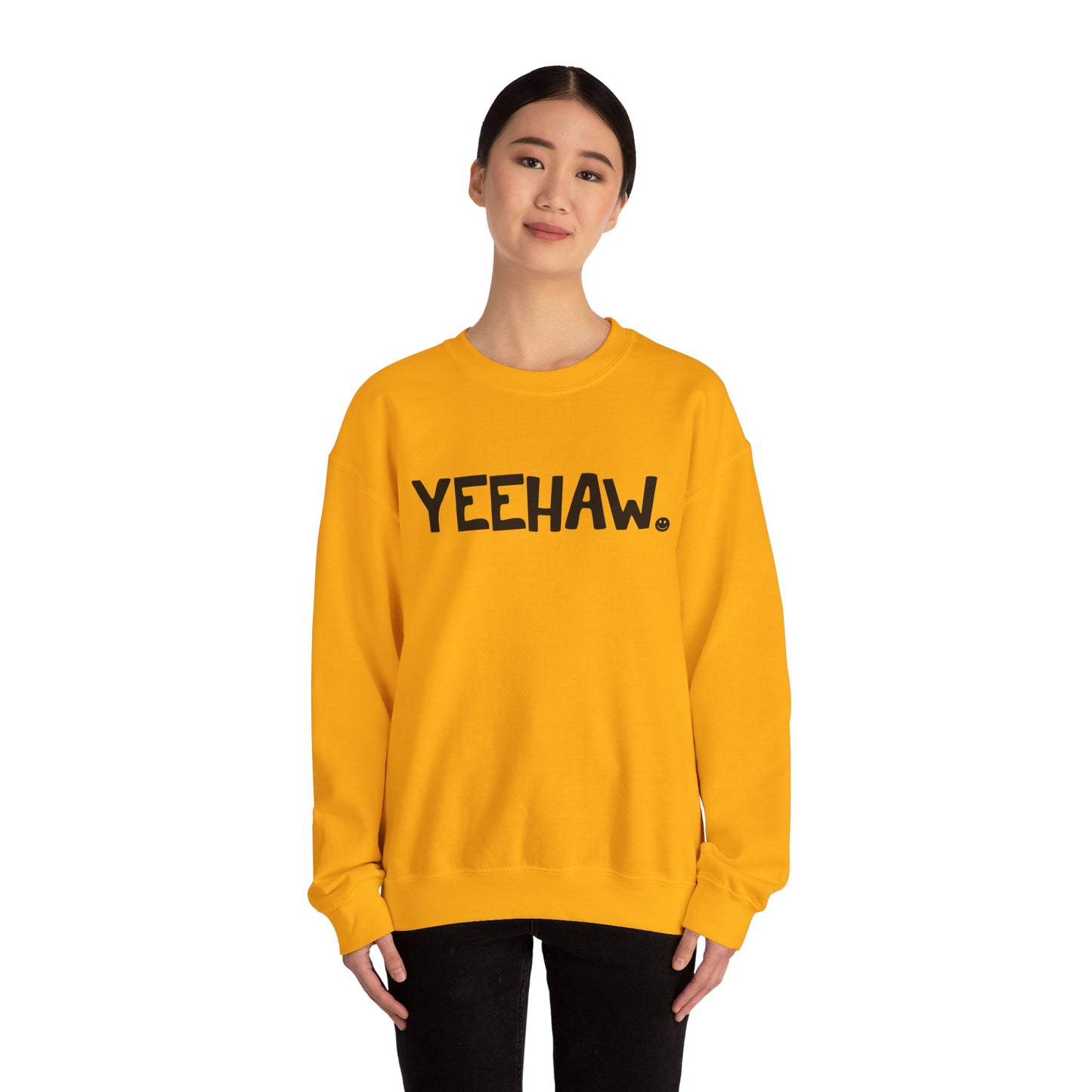 YEEHAW Happy Tee (Sweatshirt)  Sweatshirt  HAPPY TEES® BRAND