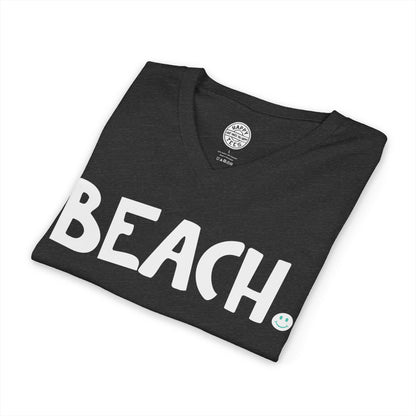 BEACH Happy Tee (V-Neck)
