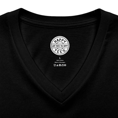 26.2 Happy Tee (V-Neck)  V-neck  HAPPY TEES® BRAND