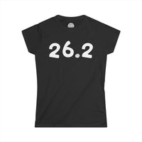 26.2 Happy Tee (Women's)  T-Shirt Black / 2XL HAPPY TEES® BRAND
