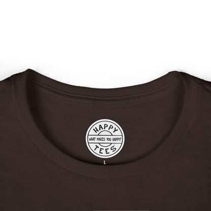 Happy Tees® T‑Shirt (Women's Tee without front logo)  T-Shirt  HAPPY TEES® BRAND