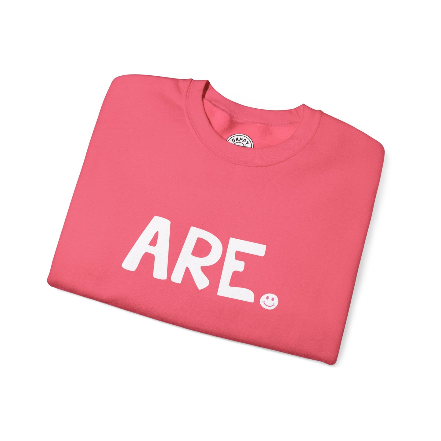 ARE Happy Tee (Sweatshirt for Breast Cancer)  Sweatshirt  HAPPY TEES® BRAND