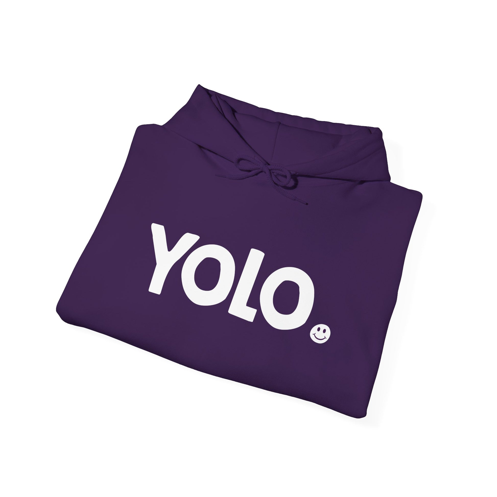 YOLO Happy Tee (Hoodie)  Hoodie  HAPPY TEES® BRAND