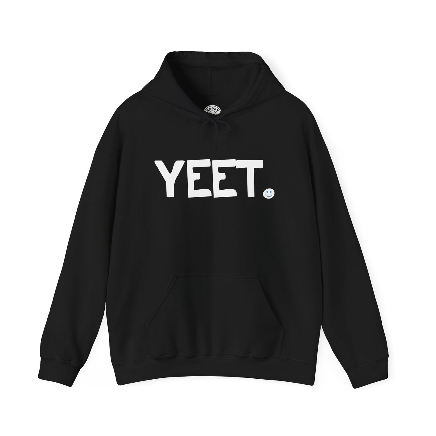 YEET Happy Tee (Hoodie)  Hoodie 2XL / Black HAPPY TEES® BRAND