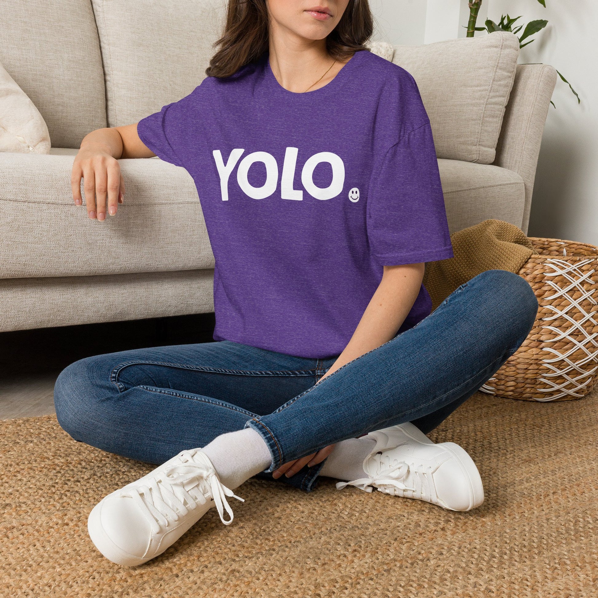 YOLO Happy Tee  T-Shirt  HAPPY TEES® BRAND