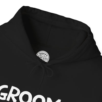 GROOM Happy Tee (Hoodie)  Hoodie  HAPPY TEES® BRAND