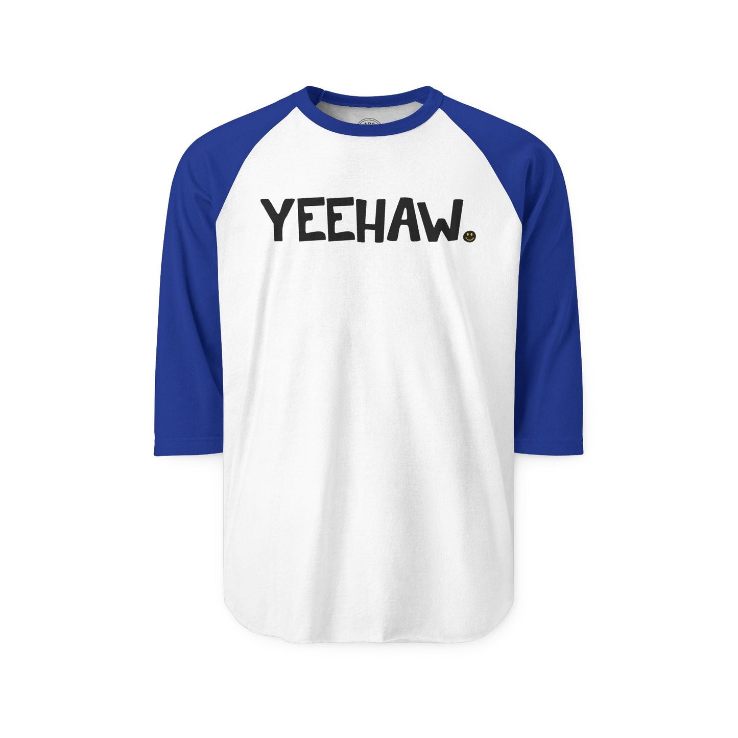 YEEHAW Happy Tee (Long Sleeve Raglan)  Long-sleeve  HAPPY TEES® BRAND