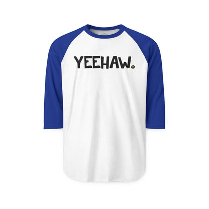 YEEHAW Happy Tee (Long Sleeve Raglan)  Long-sleeve  HAPPY TEES® BRAND