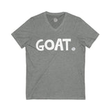 GOAT Happy Tee (V-Neck)  V-neck Deep Heather / 2XL HAPPY TEES® BRAND