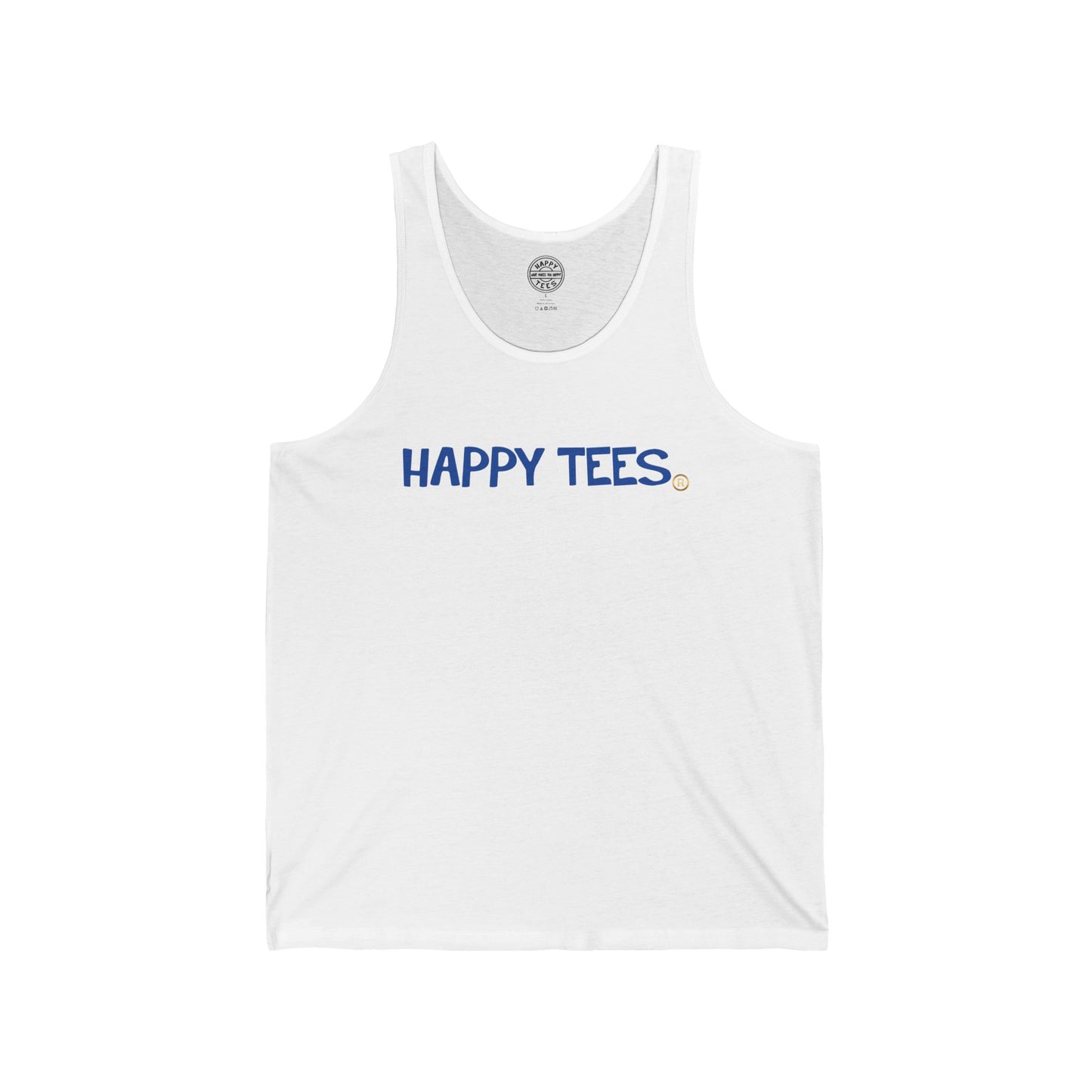 Happy Tees® T-Shirt (Tank Top with front logo)  Tank Top  HAPPY TEES® BRAND