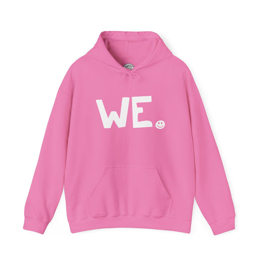 WE Happy Tee (Hoodie for Breast Cancer)  Hoodie 2XL / Azalea HAPPY TEES® BRAND
