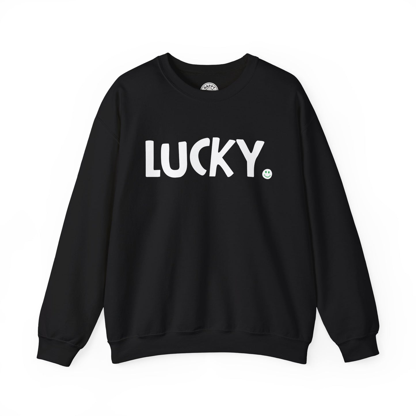 LUCKY Happy Tee (Sweatshirt)  Sweatshirt  HAPPY TEES® BRAND