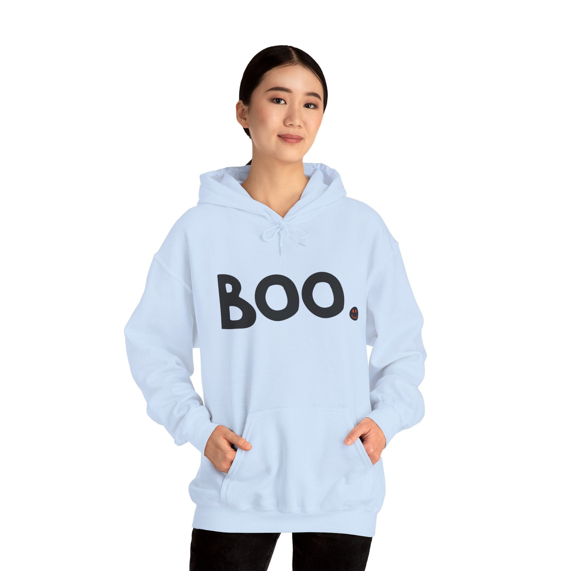 BOO Happy Tee (Hoodie)  Hoodie  HAPPY TEES® BRAND