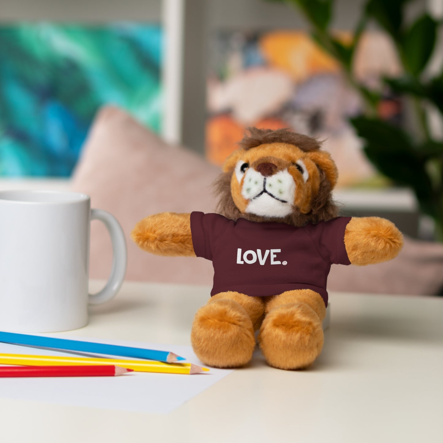 LOVE Happy Tee (Plush Animals)  Accessories  HAPPY TEES® BRAND