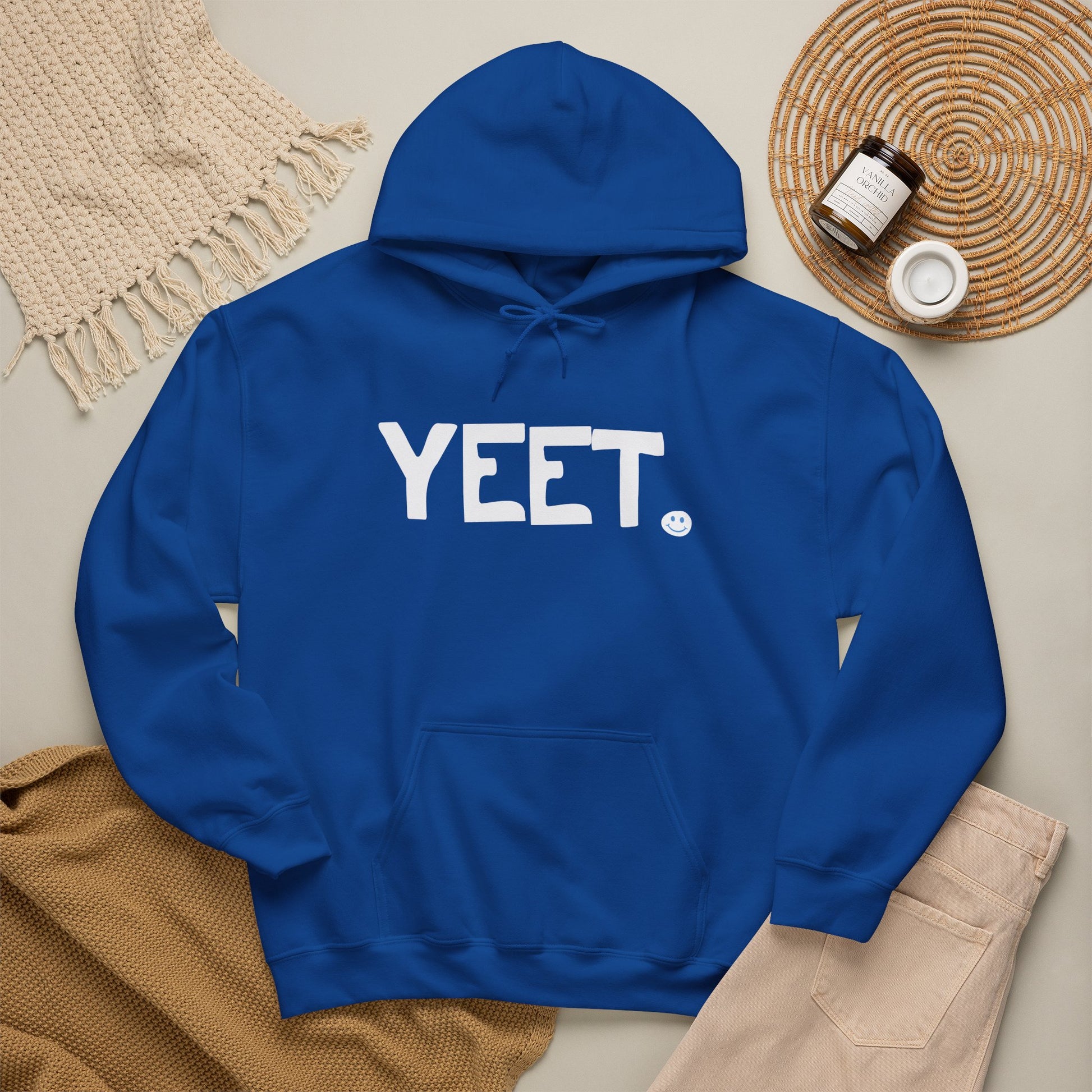 YEET Happy Tee (Hoodie)  Hoodie  HAPPY TEES® BRAND