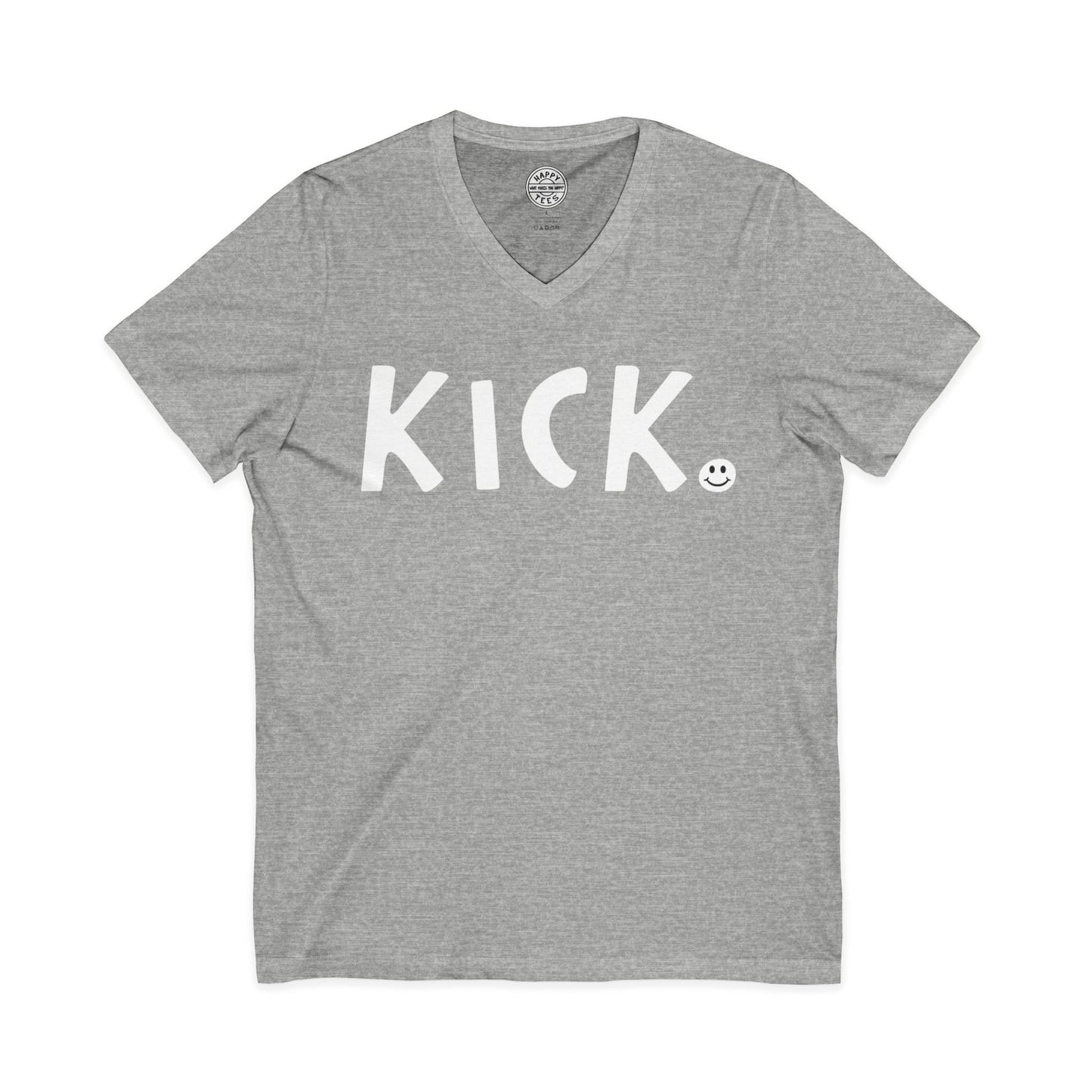 KICK Happy Tee (V-Neck)