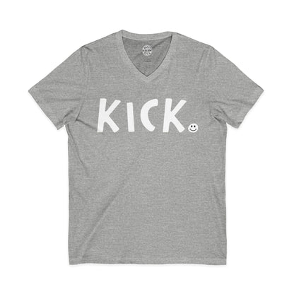 KICK Happy Tee (V-Neck)