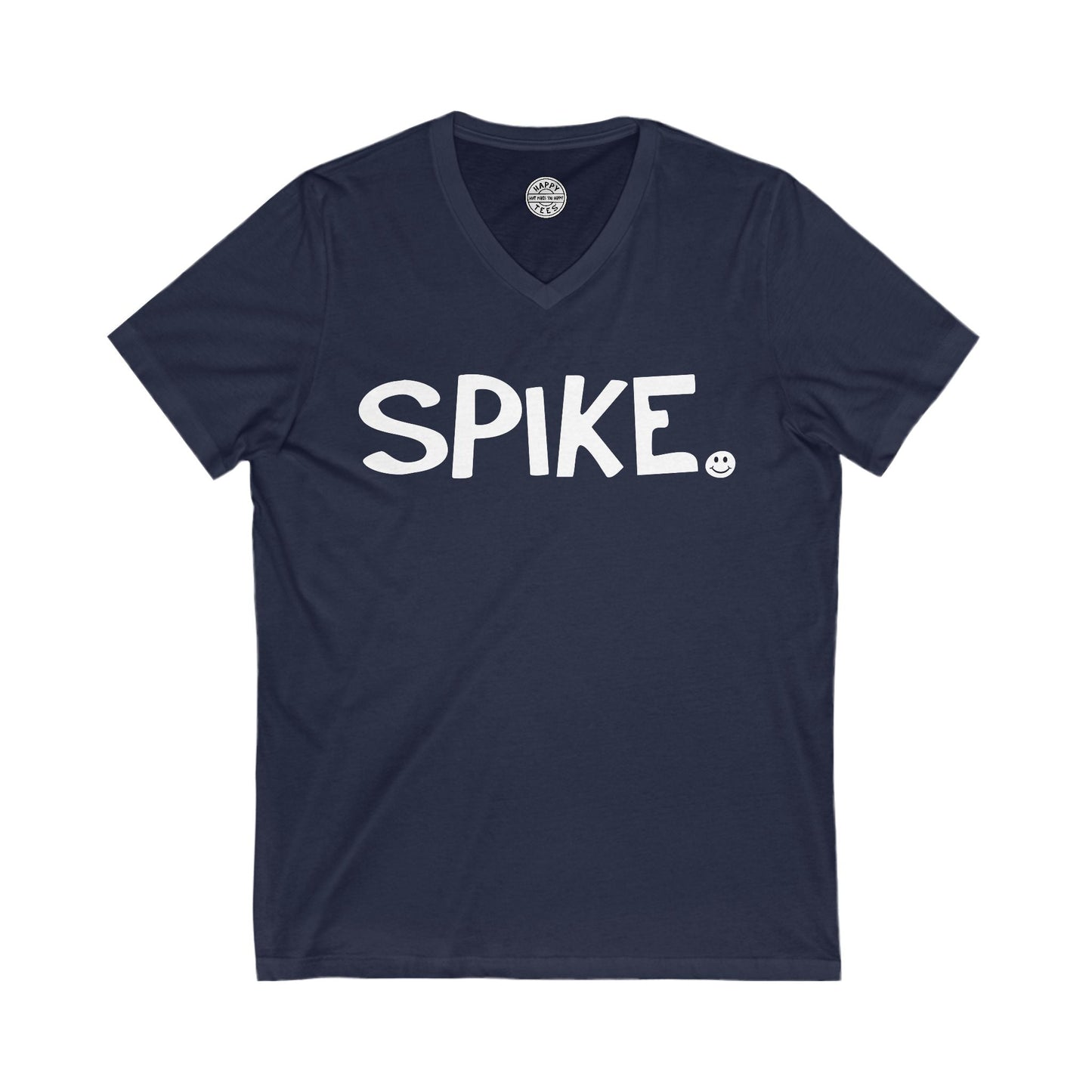 SPIKE Happy Tee (V-Neck)  V-neck Navy / S HAPPY TEES® BRAND