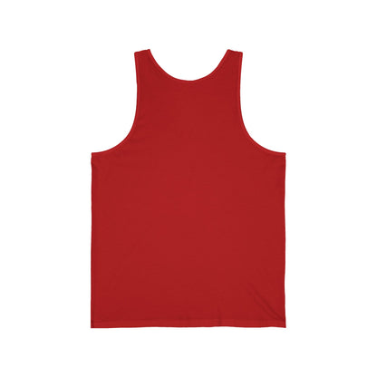 LOVE Happy Tee (Red Tank Top with white graphic)  Tank Top  HAPPY TEES® BRAND