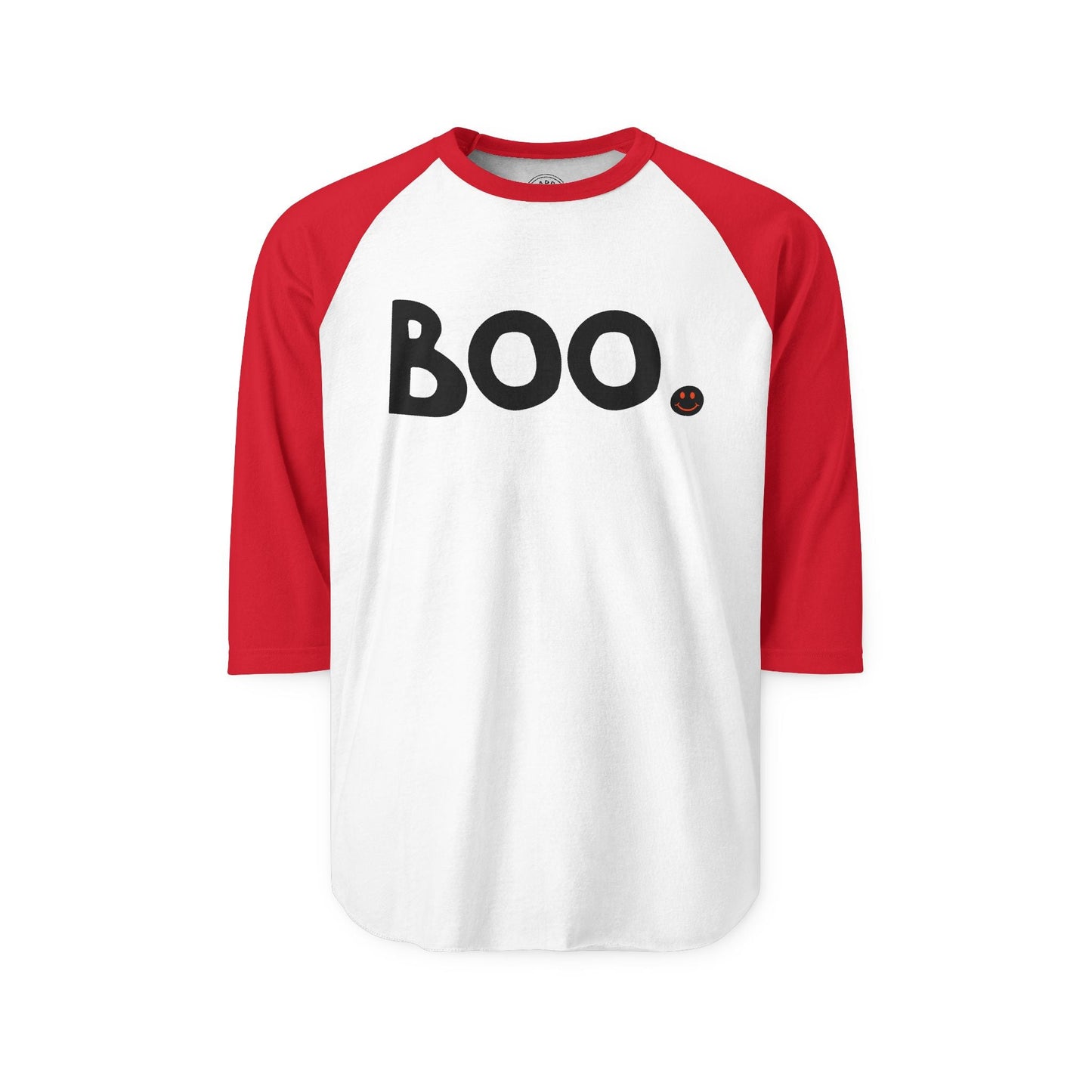 BOO Happy Tee (Long Sleeve Raglan)  Long-sleeve  HAPPY TEES® BRAND
