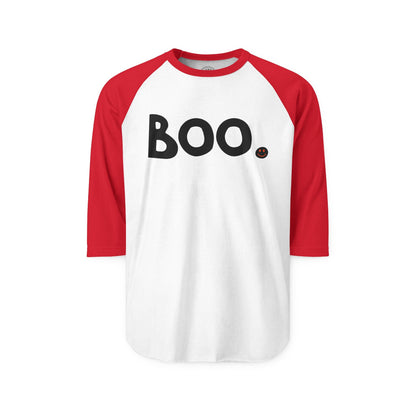 BOO Happy Tee (Long Sleeve Raglan)  Long-sleeve  HAPPY TEES® BRAND