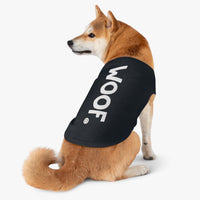 WOOF Happy Tee (Pet Tank Top)  Pets L / Black HAPPY TEES® BRAND